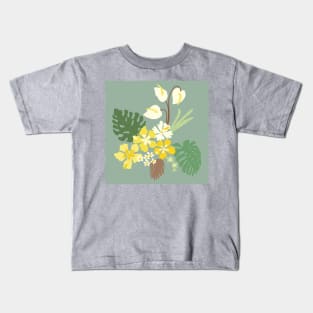 Boho Floral Kids T-Shirt